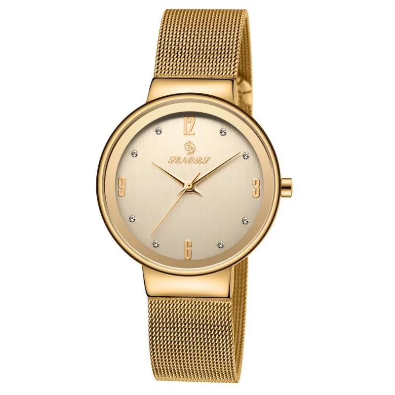 2025 new ultra-thin luxury women's watch simple fashion trend waterproof women's quartz watch birthday gift