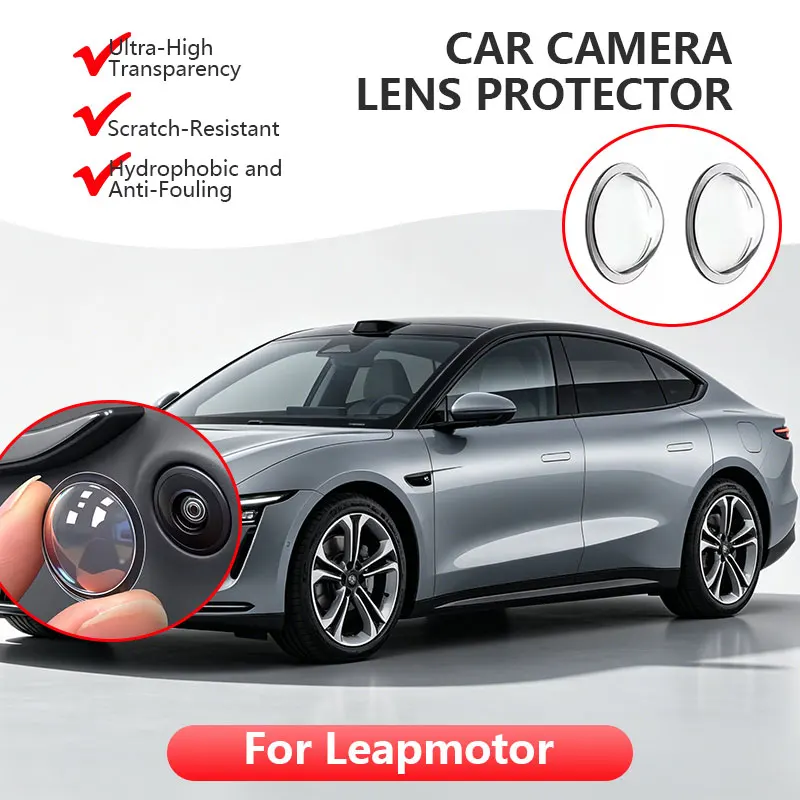 For Leapmotor B10 C10 C11 C01 C16 T03 Car Camera Protective Cover 360 View Lens Scratch-resistant Protector Accessories