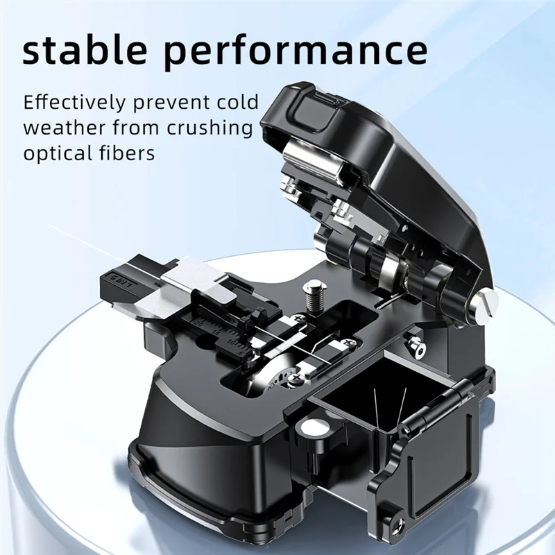 B04B-A3 Satu Langkah Sepenuhnya Otomatis Presisi Tinggi Fiber Optic Cleaver Optical Fiber Fusion Splicer + 2 In1 Stripper
