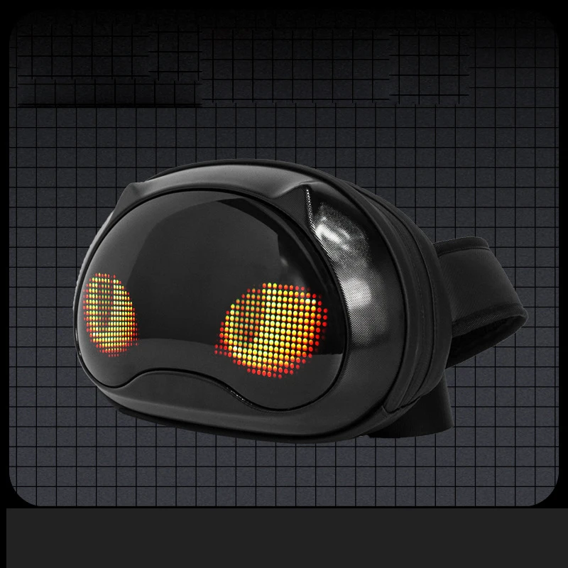 LED Smart Display APP operation Men Chest Bag Motorcycle Cycling Bag Travel Shoulder Bag woman Custom DIY Sport Crossbody Bag