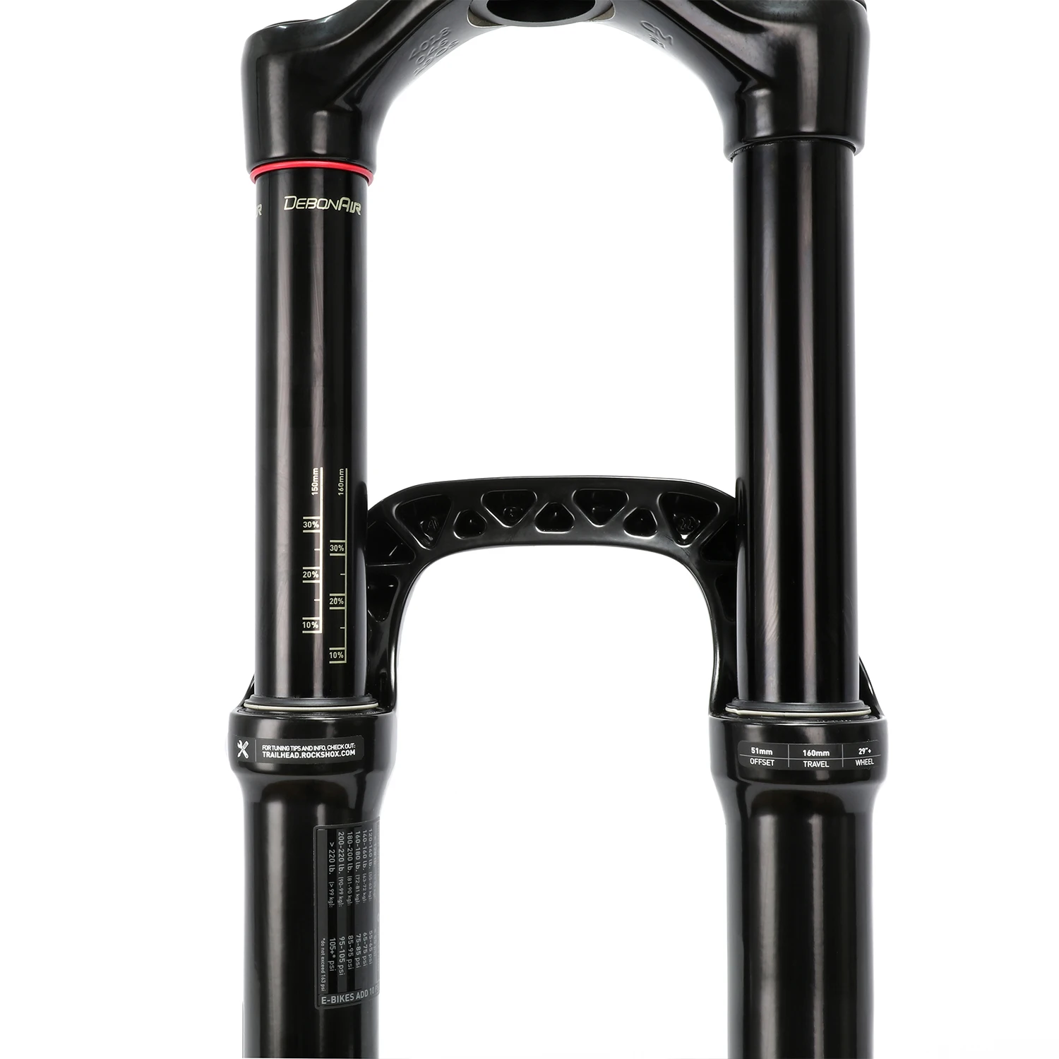 ICAN HOT Sale Carbon Fiber Material Yari RC Dual Fork 29+ Travel 160mm Suspension Front Fork