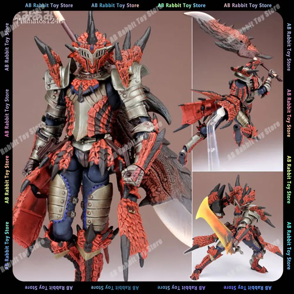 

Monster Hunter Action Figure Male Fire Dragon Rathalos Zinogre Model Toys Statue Assembly Model Kits Collection Gameing Toy Gift