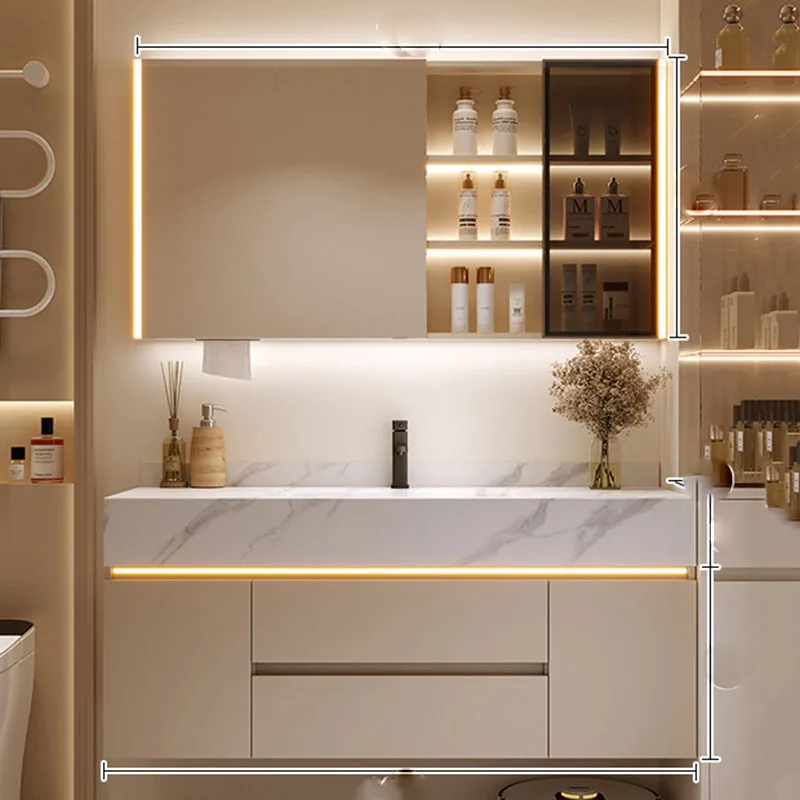 

Toilet Organizer Bathroom Cabinet Storage Storage Display Partitions Space Saver Luxury Cupboard Modern Gabinete Room Furniture