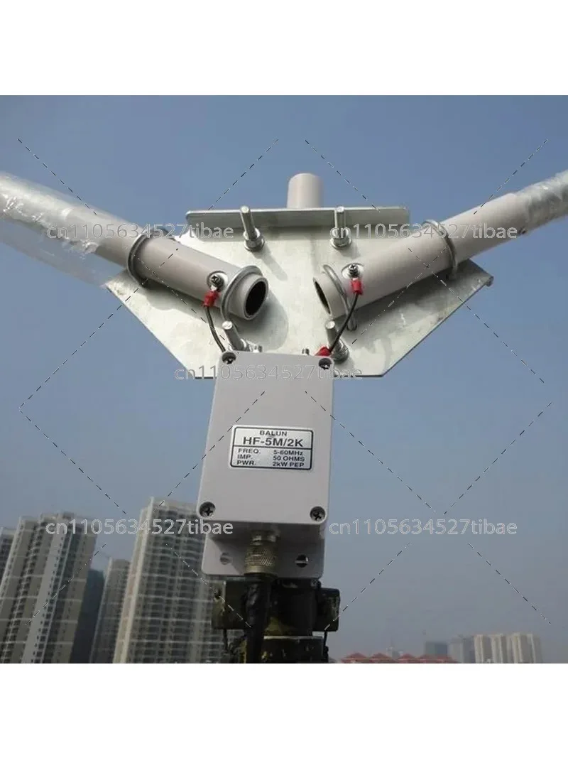 High-Efficiency Shortwave Antenna 750V Positive V 5-Band Low Noise, Excellent Performance