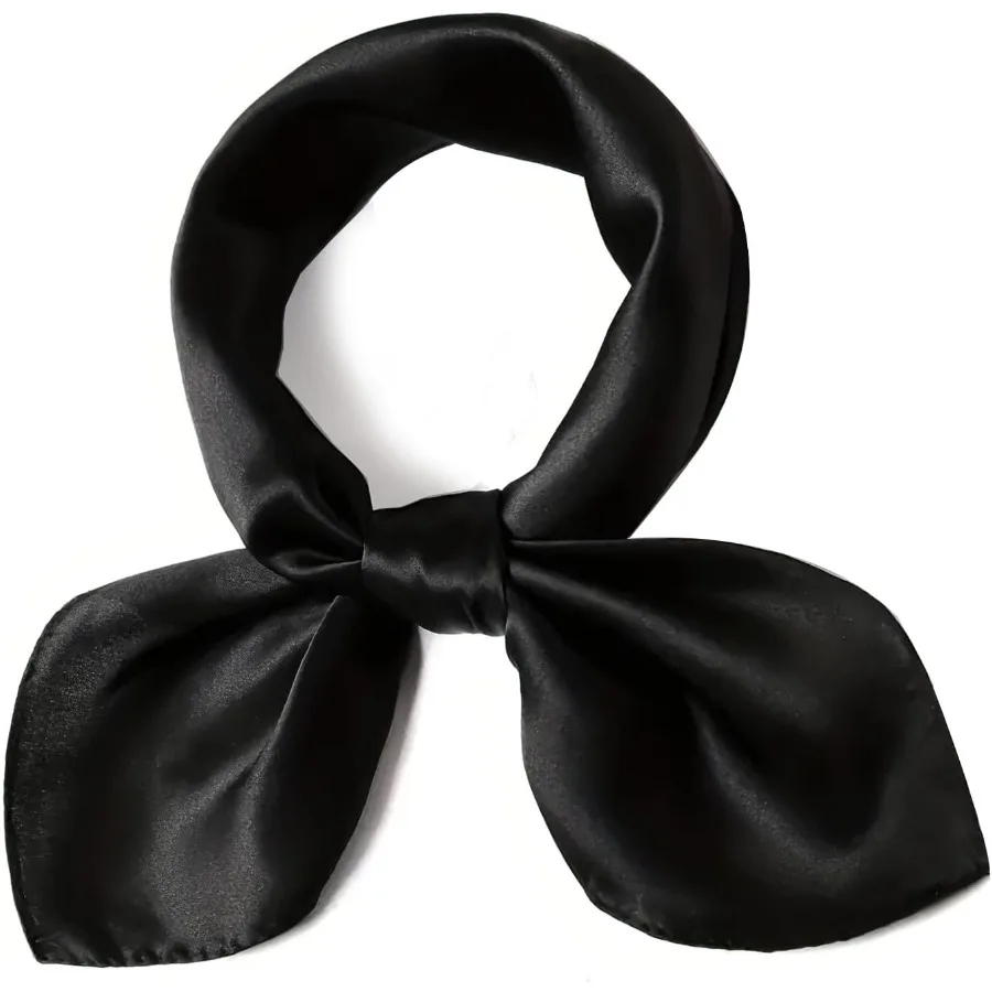 35-дюймовый квадратный шелковый головной платок для женщин, ночная упаковка волос, модная атласная бандана, идеально подходящая для защиты волос в ночное время