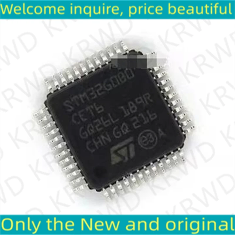 5PCS  New and Original Chip IC  STM32G0B0CET6TR STM32G0B0CET6 STM32G0B0CE  G0B0CE  LQFP-48