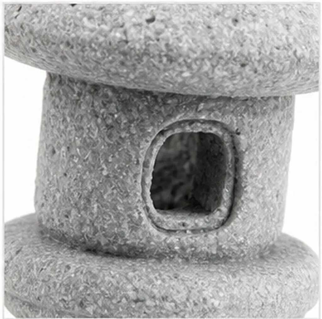 4Pcs Pagoda Statue Mini Garden Ornament Sandstone Sculpture Realistic Micro Landscape Decoration Succulent Moss Bonsai