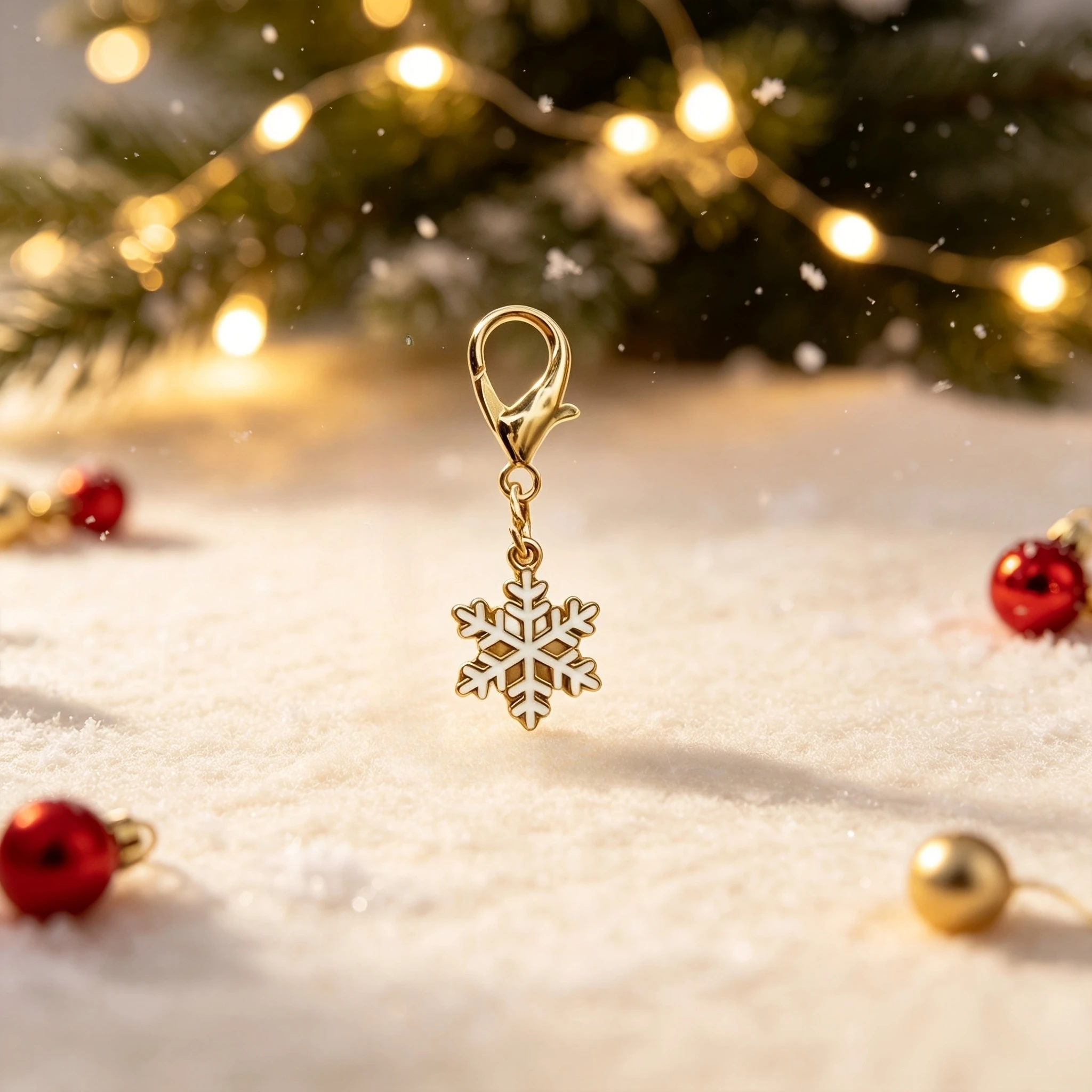 24pcs Christmas Oil Drop Snowflake Keychain Set,Suitable for Party Gift Keychains Women'S Bag Packaging Ornaments Christmas Gift