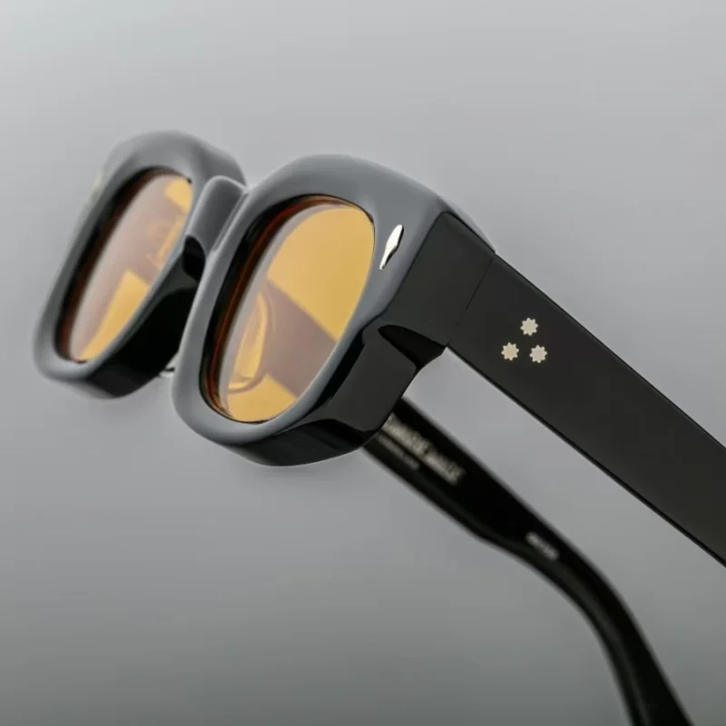 نظارات شمسية مصنوعة يدويًا من الأسيتات عالية الجودة لكل من الرجال والنساء، UV400 خارجي عصري وفردي #1