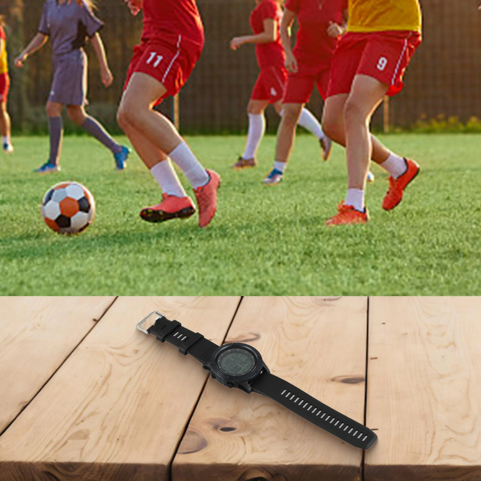 For Night Sports Digital Stopwatch Luminous Watch Easy To Read Dial Lightweight Construction Multi-function Stopwatch