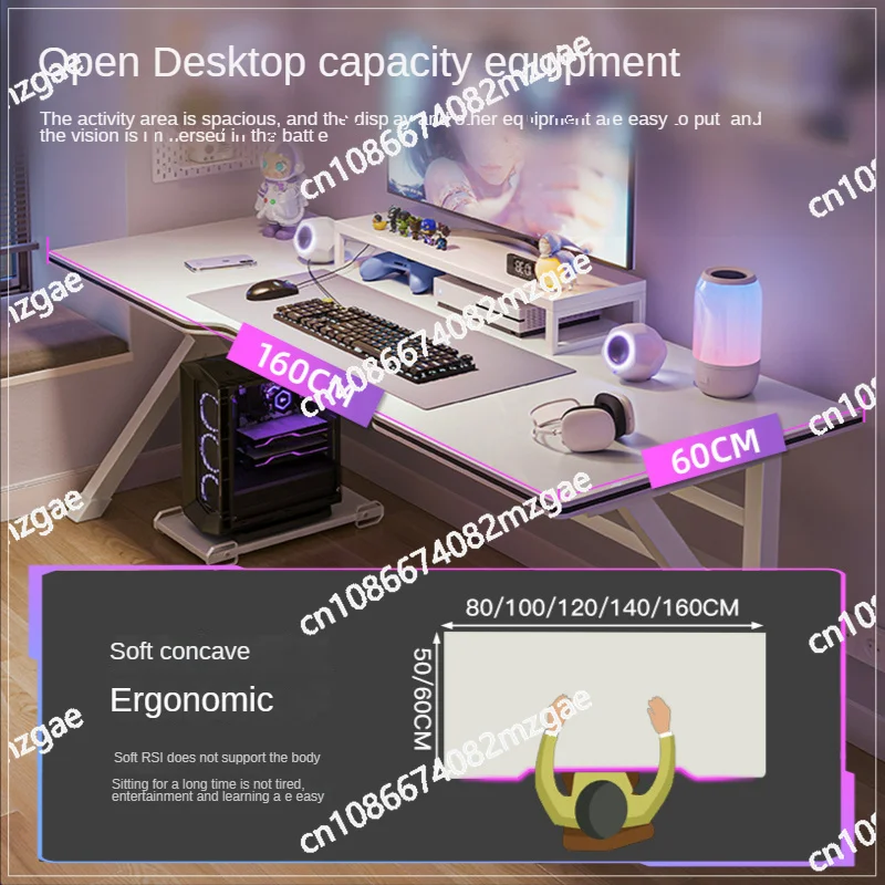 Computer Desks Webcast Gaming Desk Home Office Desk Ergonomic Table Modern Simple Bedchamber Desktop Study Table Office Desk