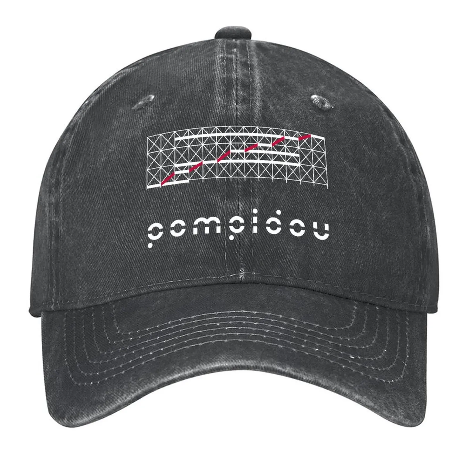 

Centre Pompidou - Modern Art Museum Baseball Cap summer hat Vintage Golf Hat Men Luxury Brand Women's