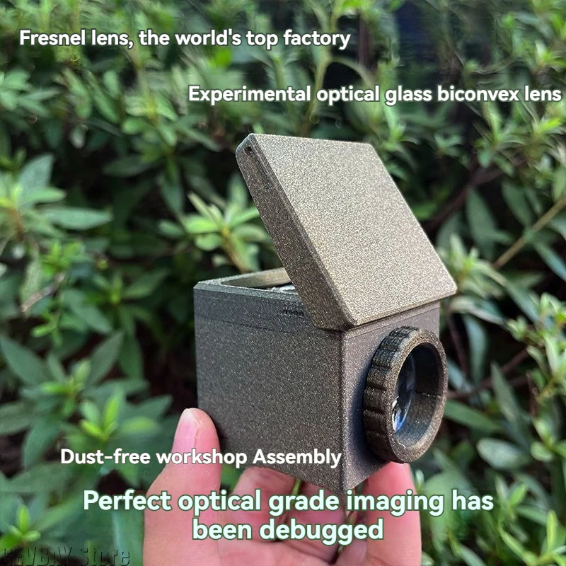 Waist Flat Viewfinder 3D Printed Fresnel Lens Optical DIY Model Same as Evil Repair Photo Studio Auxiliary Device