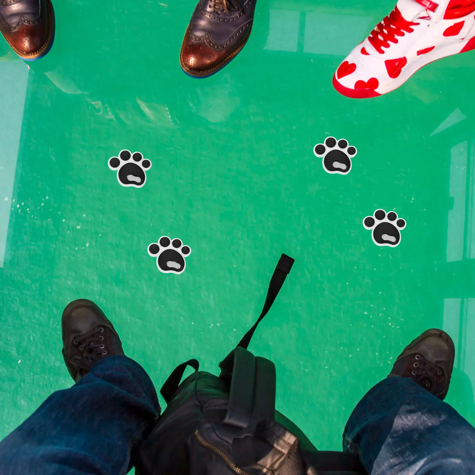 

4Pcs Snowboard Deck Pads Anti-Slip Cushions 3D Raised Surface Grip Traction Outdoor Sports Stomp Pad Stomp Pad Snowboarding