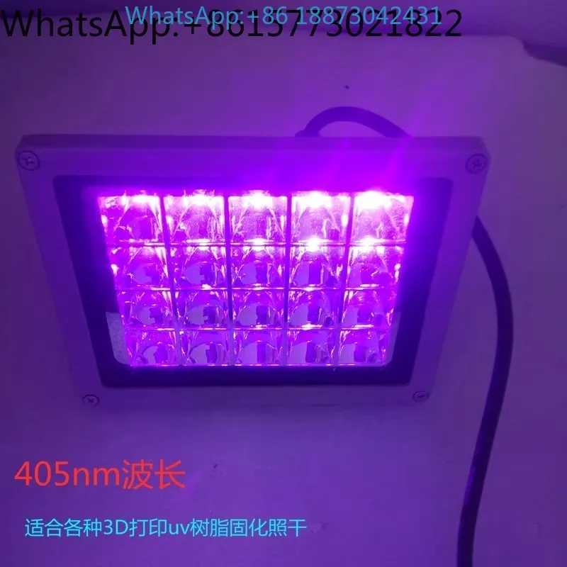 

Resin c-uring lamp 405nm U-V cu-ring lamp 3-D printing Power above 300W