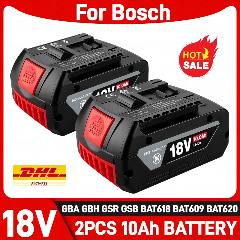 

Original For Bosch 18V battery, 12AH Li-ion battery, Bosch power tool GBA GBH GSR GSB BAT618 BAT609 BAT620 Replacement Battery