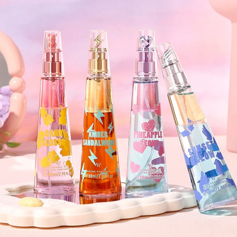 

88 мл оригинальные духи, долговечный легкий цветочный и фруктовый аромат для ежедневной воды, спрей для духов, фруктовый аромат для женщин