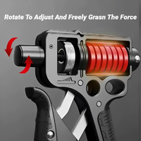 Adjustable Hand Grip Exercise Strengthener 5-165Kg Heavy Gripper Finger Expander Arm Wrist Forearm Trainers Fitness Steel Spring