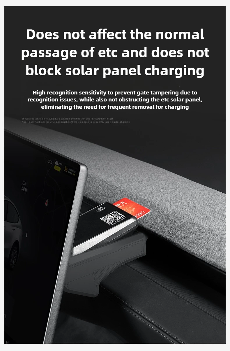 Aufbewahrungsfach für Tesla Model Y YL Juniper 2025 Model 3 Highland, Aufbewahrungsbox für den hinteren Bildschirm, Armaturenbretthalterung, Taschentuchbox, ECT-Panel – Detail 5