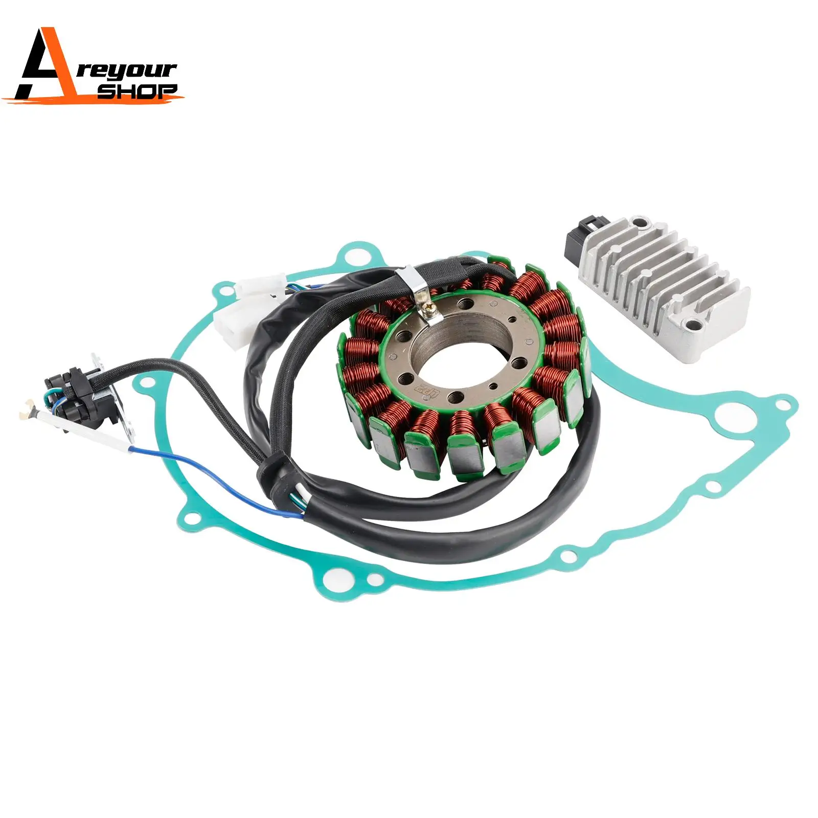 

Stator Generator Regulator Rectifier Gasket For Yamaha XT400 XT500 XT600 90-95