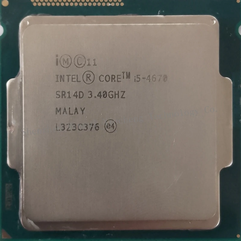 

Intel Core i5-4670 i5 4670 3.4 GHz Used Quad-Core CPU Processor LGA 1150