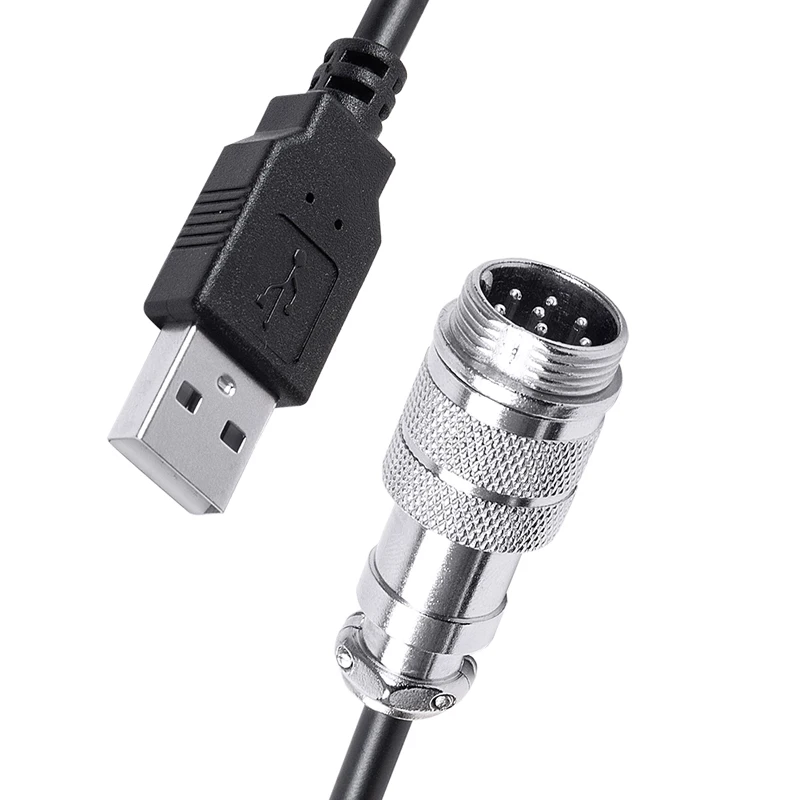 Kabel Din-USB USB do Din 9 męski adapter kabel połączeniowy do Thrustmaster TH8A TSSH TSSH + do połączenia z komputerem — zdjęcie produktu 5