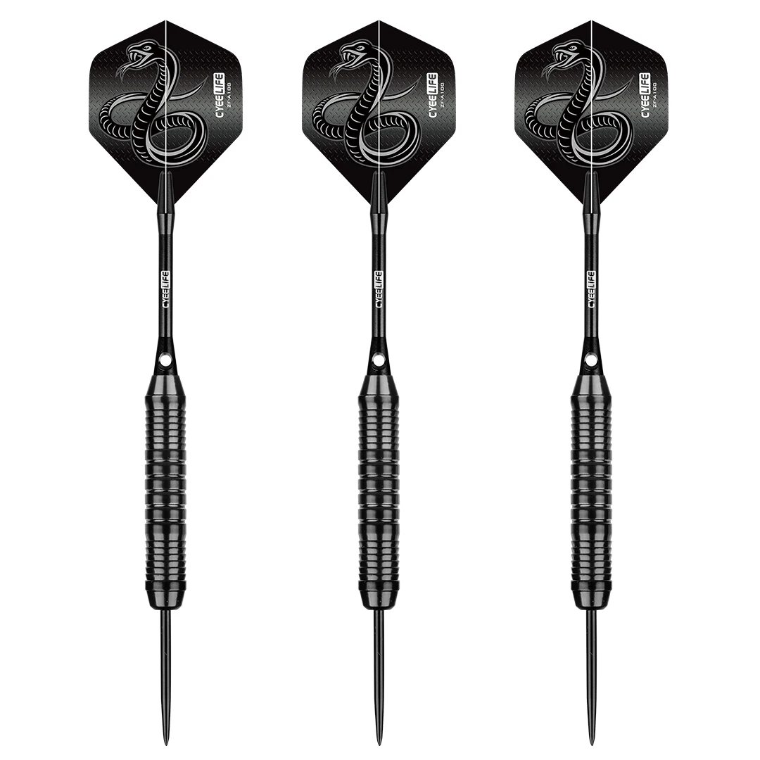 CyeeLife 3pcs 24g Professional Flying Dart Steel Needle Tip Dart Sport Outdoor Indoor Entertainment Game Accessories