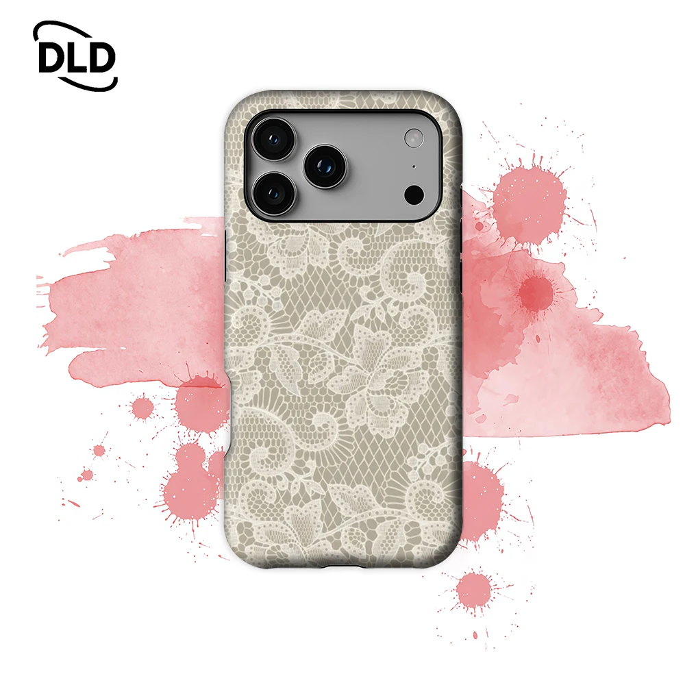Vintage Lace FiligreeFor Magnetic Phone Case for IPhone 17 1
