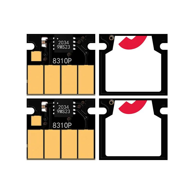 New 831 Ink Cartridge Chip For HP Latex 310 315 330 335 360 365 370 375 560 570 Printer Disposable Stable One Time Use Chips