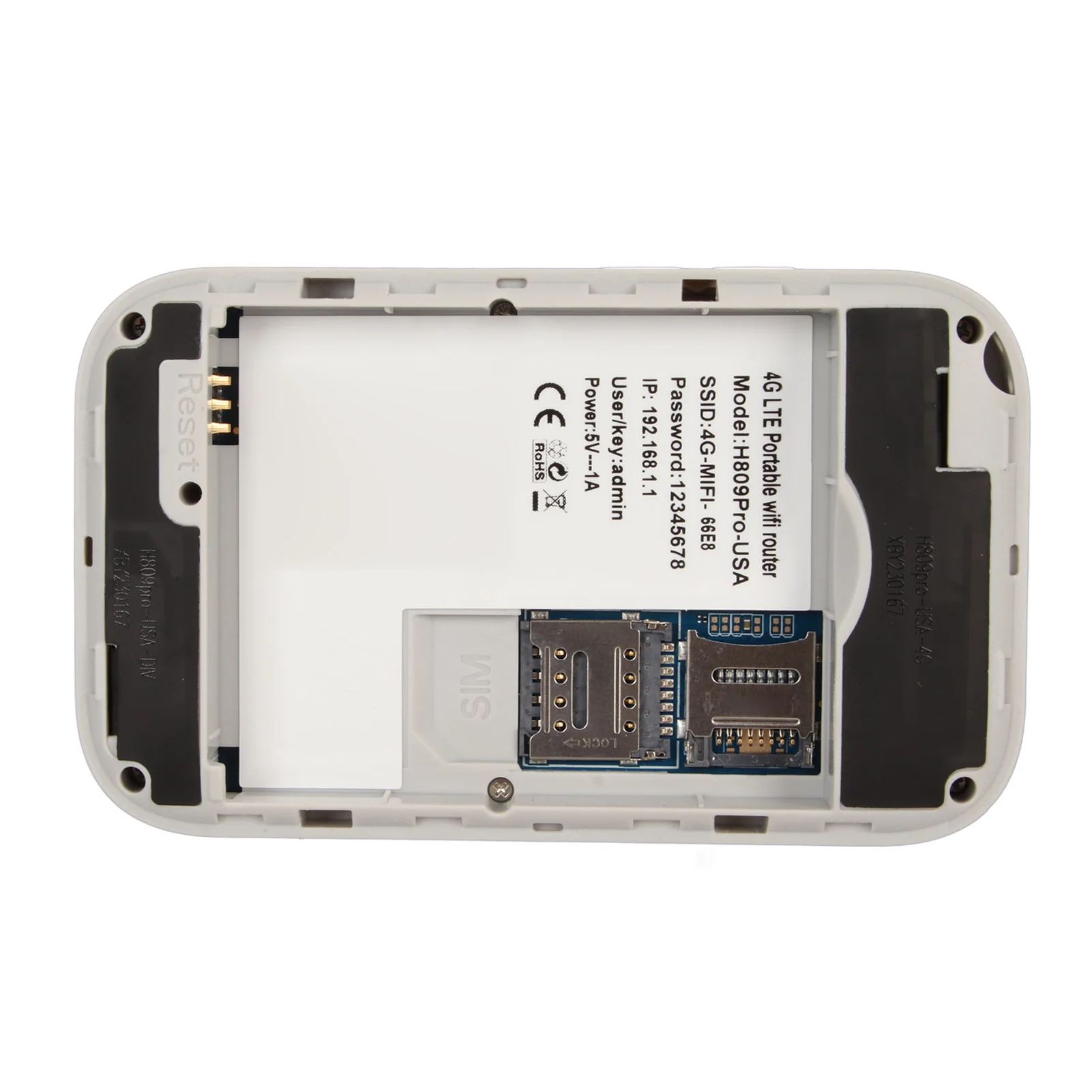 4G Mobile WiFi Hotspot Support 10 Devices Connection Mini LTE Portable Router with SIM Card Slot for Windows for Linux