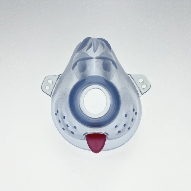 

High Quality Silicone Aerosol Mask Breathing Mask Aerochamber for Respiratory Treatment COPD Mask