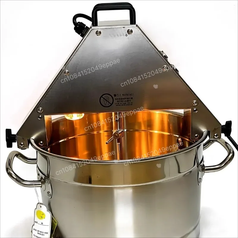 M3020E 10L Automatic Stir Fry Machine 110  Commercial Food Mixing Wok for Jam Sauce Cooking