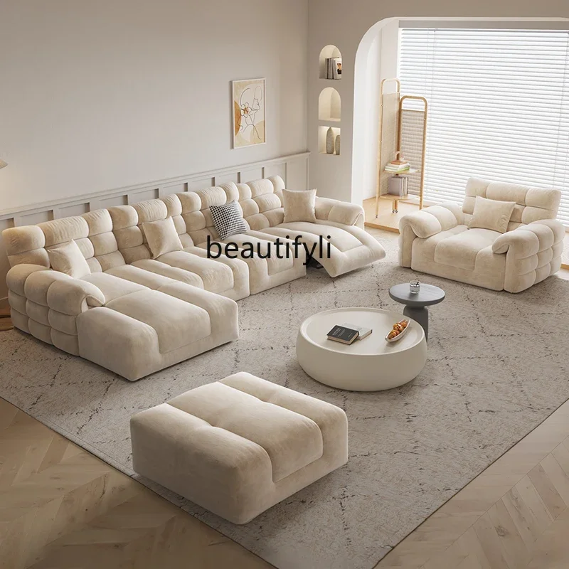 LD25Electric function sofa three-person zero gravity living room zero against the wall with concubine adjustable