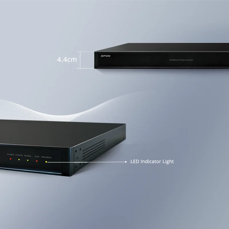 مضخم صوت متكامل IP 100 فولت مضخم صوت رقمي مع غلاف معدني 130/260/360/500 وات