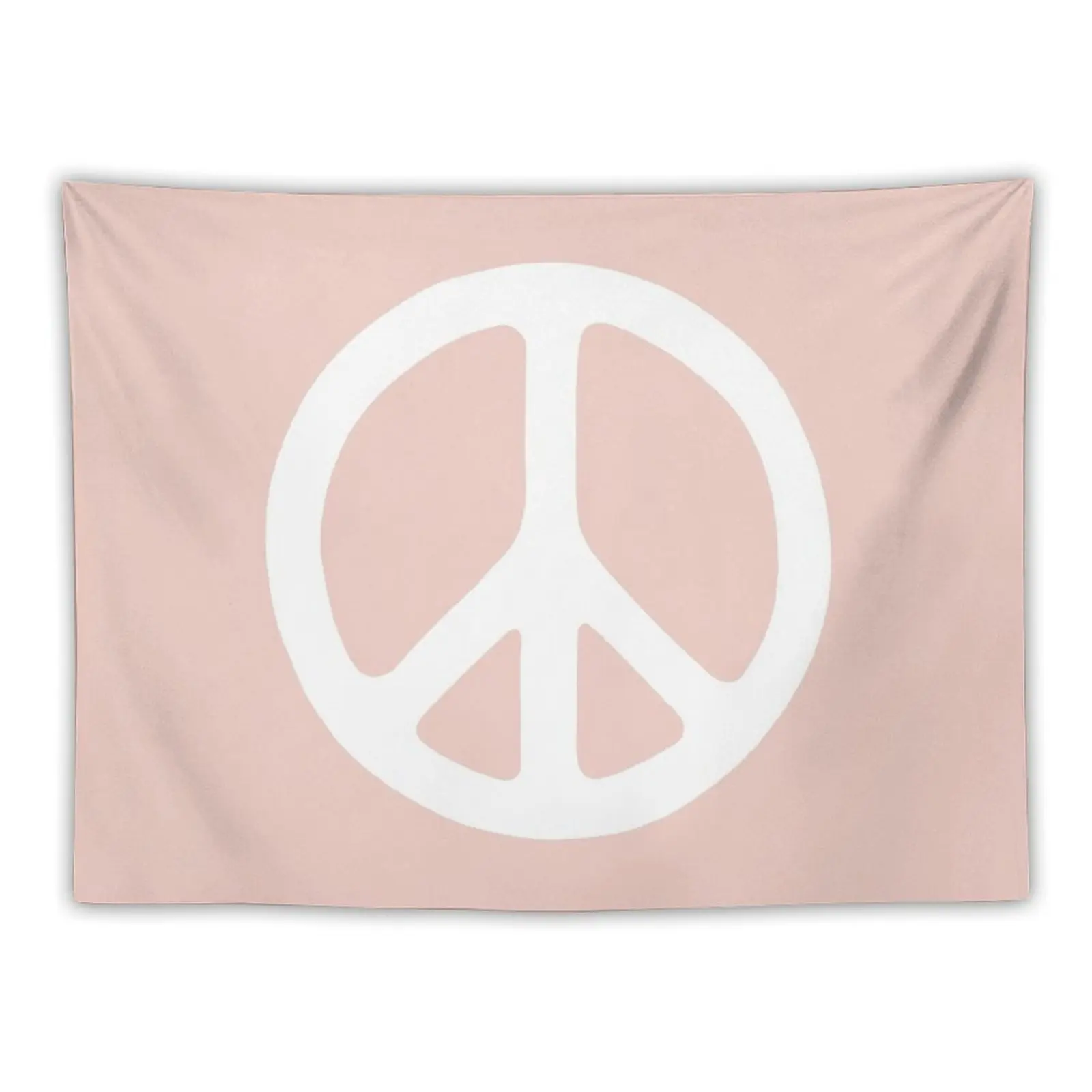 

Hand Drawn White Peace Sign Tapestry Home Decoration Wall Hanging Decorative Wall Mural Home Decor Accessories Tapestry