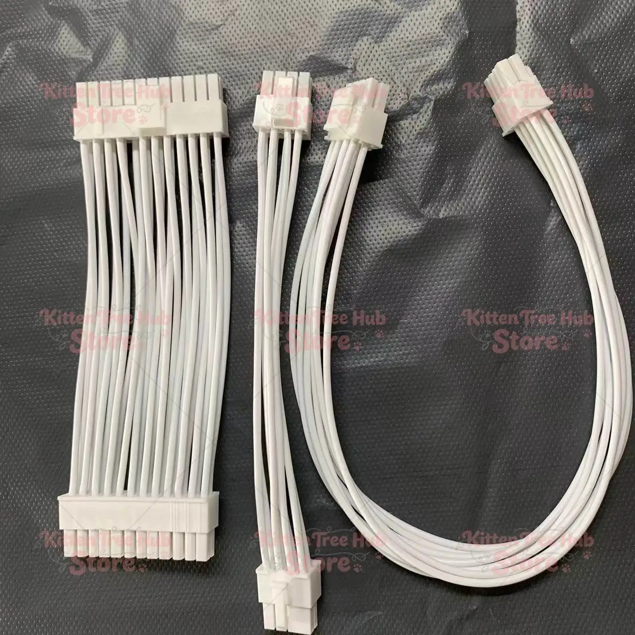 Custom PSU Modular Cables Silicone & Braided Wires