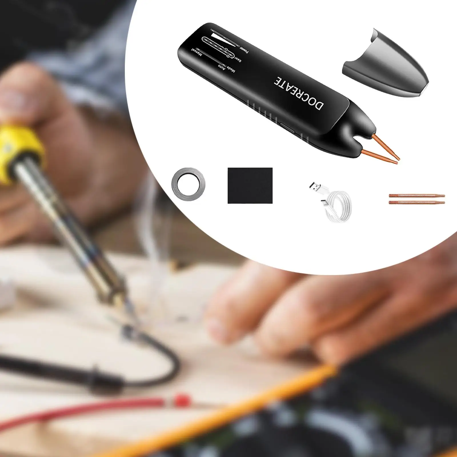 ハンドヘルドスポット溶接機ライトディスプレイ溶接シート 0.1-0.25 ミリメートル強力な高性能ポータブルミニスポット溶接機