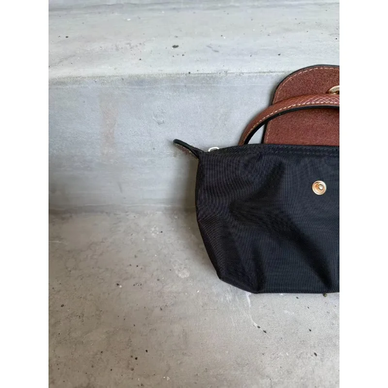 2026 Y2K Women's Eco Nylon Tote Bag, Simple Mini Shoulder Crossbody Bag, Waterproof Phone and Coin Pouch Dumpling Bag