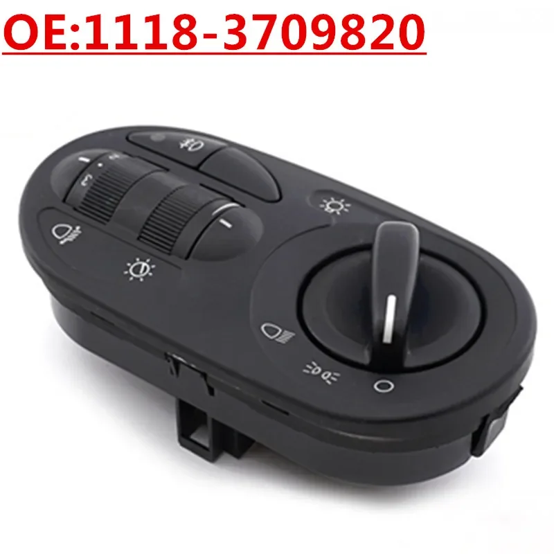 Nieuwe OE: 1118-3709820 Auto Accessoires Auto koplamp mistlamp aanpassing schakelaar koplamp combinatie schakelaar Voor Lada