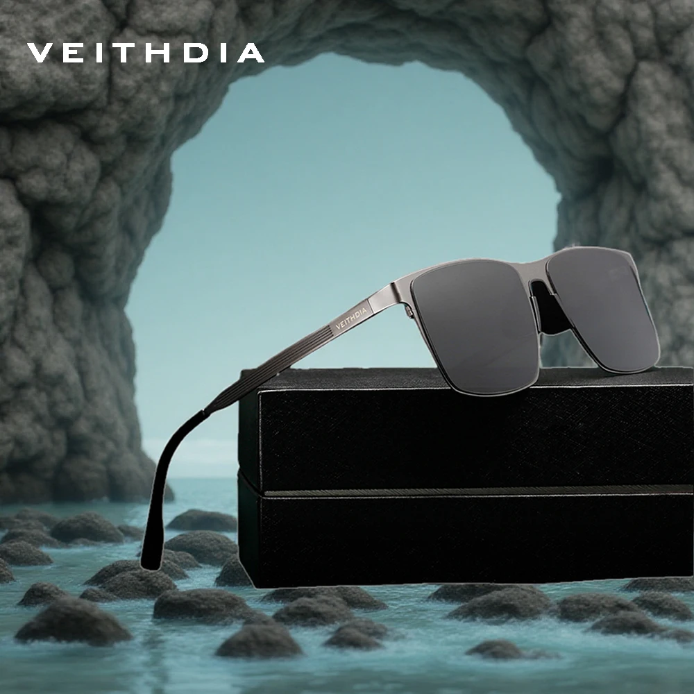 

Поляризованные солнцезащитные очки VEITHDIA, нейлоновые линзы UV400, спортивные очки на открытом воздухе, винтажные модные очки для женщин и мужчин, VFA8226