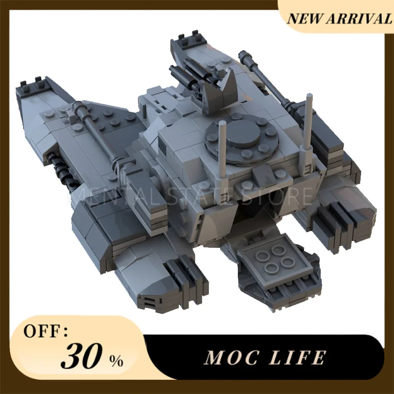 [414 ชิ้น] ที่กําหนดเอง MOC TX-130T Fighter Tank Creative Building Blocks ชุด STEM ของเล่นเพื่อการศึกษา DIY ก่อสร้างชุดของขวัญ