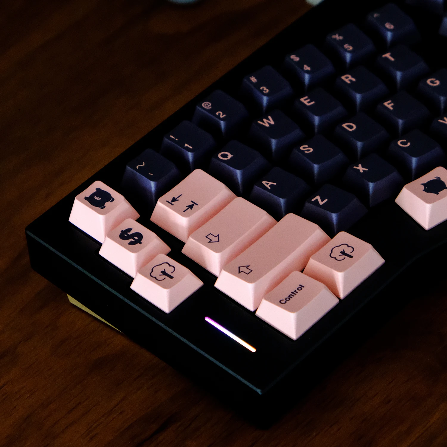 

GMK Xunsong personalized mechanical keyboard cap high content PBT full five-sided hot sublimation original high black powder
