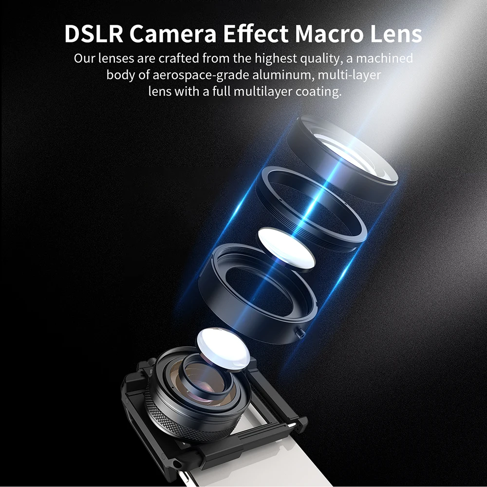 APEXEL 10-20X Macro Zoom Lens for Smartphones 2