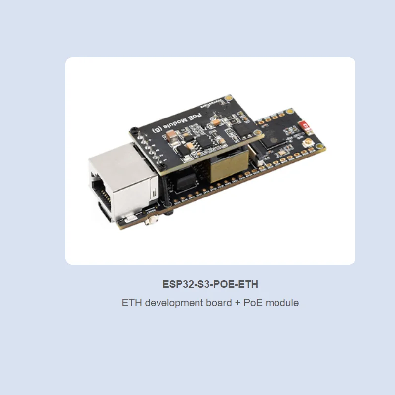 ESP32-S3-ETH Ethernet-Entwicklungsboard W5500-Chip 10/100 Mbit/s unterstützt WLAN/Bluetooth – Detail 11