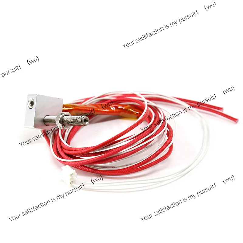 Anet A6 A8 E10 E12 MK8 Hot End Extruder I3 Kit + 2 0.4mm Nozzles + M6 30/40mm Throat 12V 40W For DIY 3D Printer Accessories