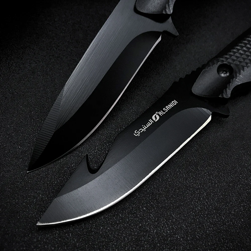 1PC Hunter Outdoor Fixed Blade Camping Rescue EDC Knife Hunting Self Defense Jungle Survival Multifunctional Straight Knives