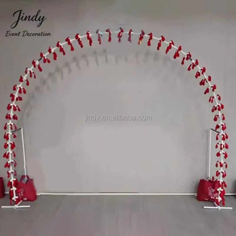 JINDY new decorative products, automatic inflatable balloon arches, suitable for weddings, family banquets, inflatable air