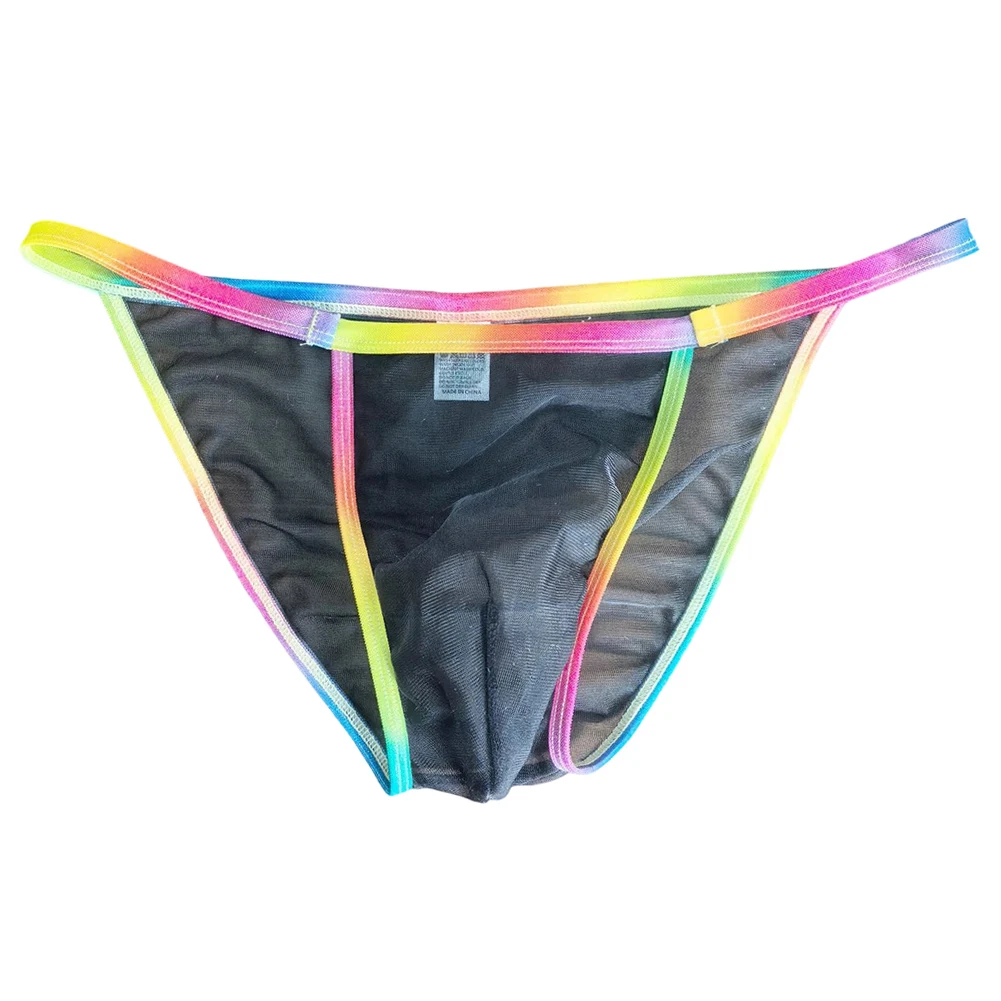 

Men Briefs Sheer See Through Underwear For Man Sexy Lingerie Low Rise Extreme Men's PantiesPouch Mesh Breathable Japanese Thongs