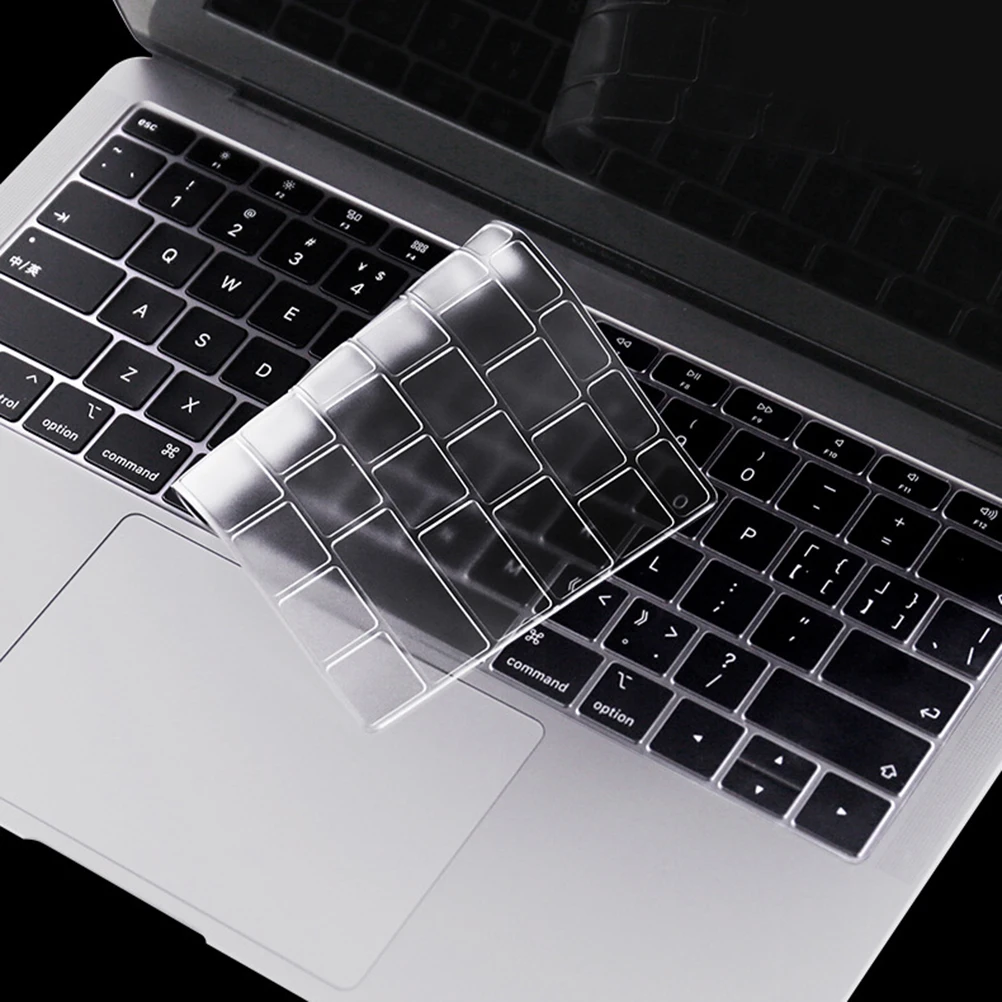 

Transparent Tpu Keyboard Cover Silicone Keyboard Protector Waterproof Dustproof Compatible Pro 13 A1706 A1989 A2159 Ultra Thin