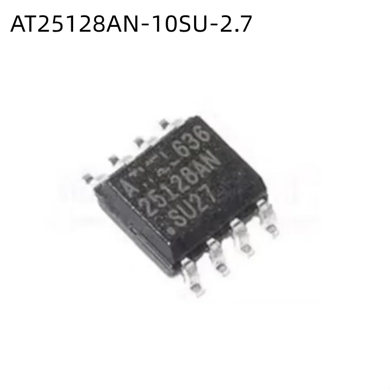 

10Pcs/Lot AT25128AN-10SU-2.7 25128AN SU27 SOP8 New Chip